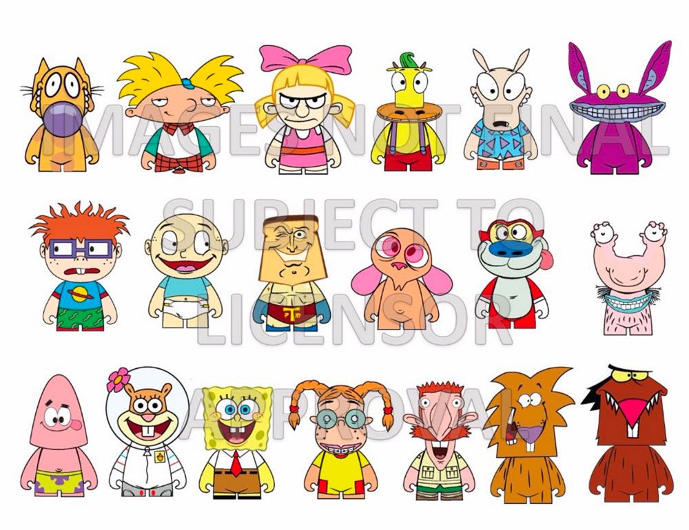 Kidrobot x Nickelodeon "Splat!" blind box mini series